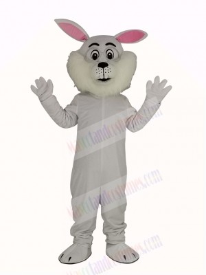 White Easter Bunny Rabbit Mascot Costume