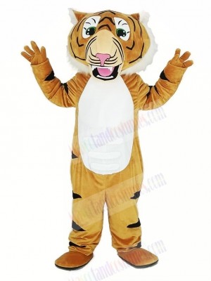 Super Muscle Tiger Mascot Costume Animal
