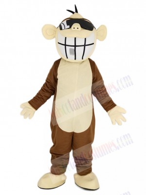 Brown Funny Monkey Mascot Costume Animal