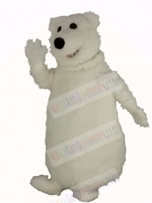 Giant Fat Polar Bear Mascot Costume