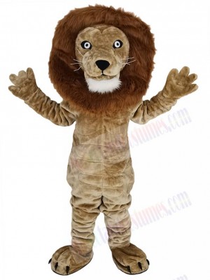 Power Muscles Lion Mascot Costume Animal