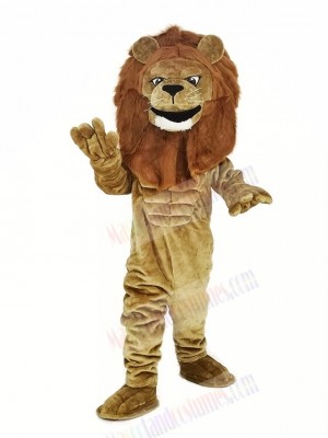 Power Lion Mascot Costume Animal