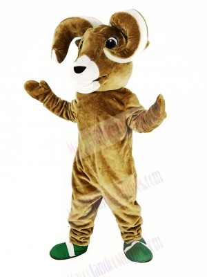 Sport Brown Ram Mascot Costume