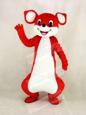 Cute Red Kangaroo Mascot Costume Cartoon