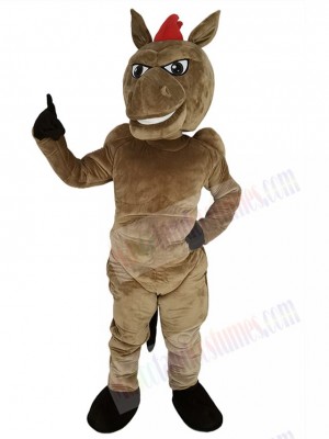 Brown Power Horse Mascot Costumes Animal