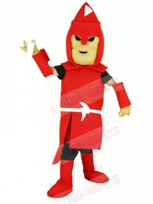 Red Titan Spartan Mascot Costume Adult	