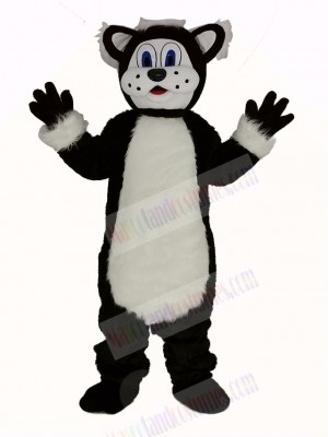 Black and White Fat Cat Mascot Costumes Animal