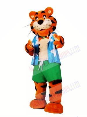 Sport Lightweight Tiger Mascot Costumes 