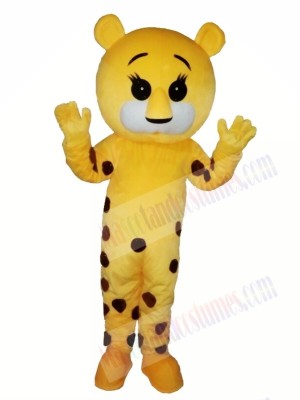 Spotted Tiger Mascot Costume For Adults 