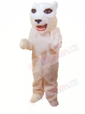 White Lightweight Tiger Mascot Costumes 