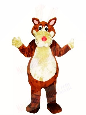 Brown Dog Mascot Adult Costumes 