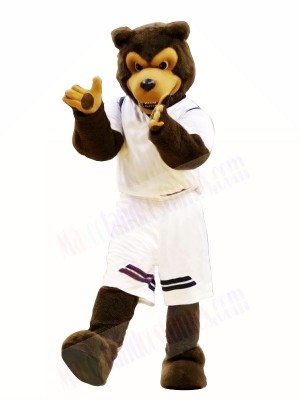 Brown Wolf Mascot Costumes 