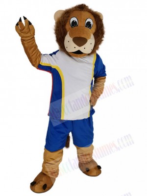 College Sport Lion Mascot Costume Animal