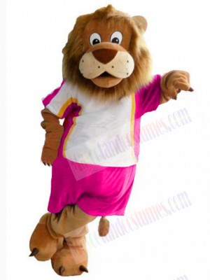 Funny Sport Lion Mascot Costume Animal