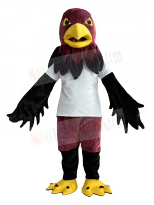 Hawk mascot costume