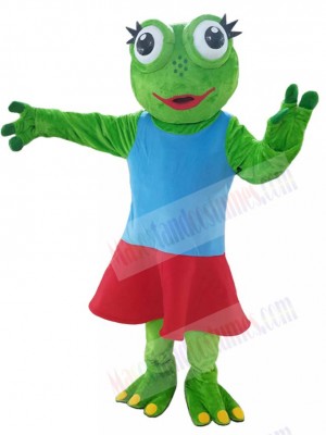 Frog mascot costume