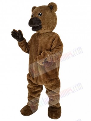 Funny Brown Bear Mascot Costume Animal