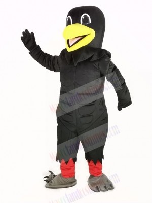 Power Black Raven Mascot Costume