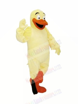 Funny Yellow Duck Mascot Costumes Cartoon