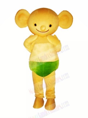 Yellow Baby Koala Mascot Costumes Cartoon