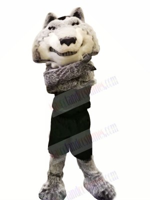 College Sport Wolf Mascot Costumes Cartoon