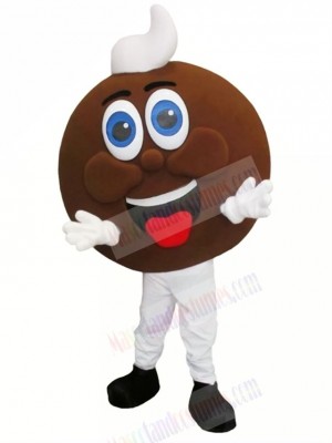 Whoopie Pie Mascot Costume Cartoon