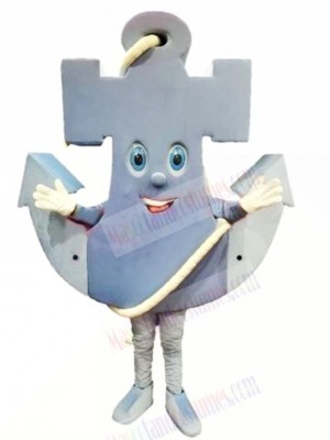 Funny Anchor Mascot Costume Cartoon		