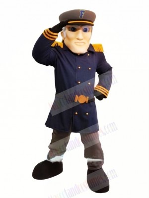 Cool Admiral Dave Mascot Costume People