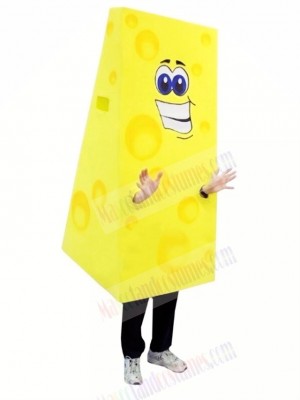 Yummy Cheese Mascot Costume Cartoon	