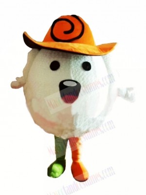 Chinese Dumpling Mascot Costume Cartoon