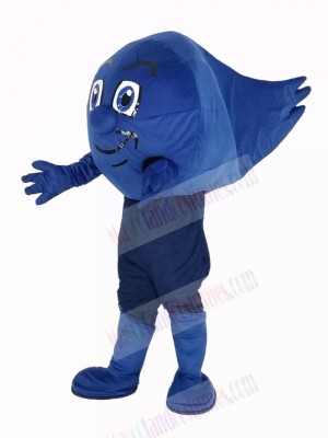 Blue Comet Mascot Costume
