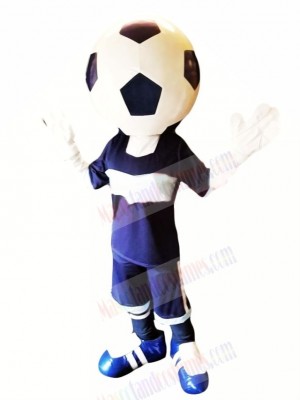 Funny Football Head Mascot Costume Cartoon