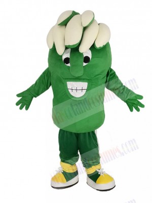 Funny Green Wave Mascot Costume