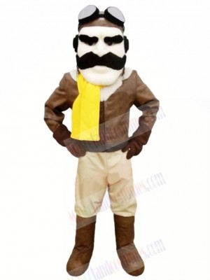 High Quality Aviator Mascot Costume People