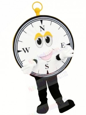 Cute Compass Mascot Costume Cartoon	