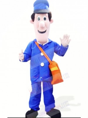 Postman with Big Nose Mascot Costume People