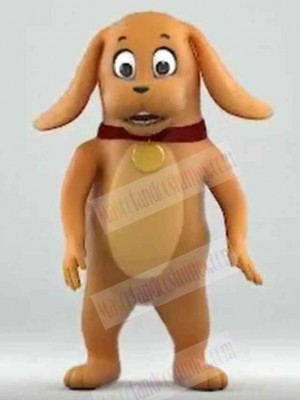 Amazing Brown Dog Mascot Costume Animal