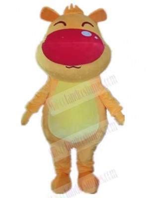 Big Red Nose Dog Mascot Costume Animal