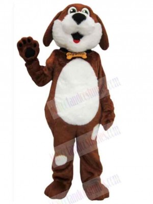 Brown Dogwood Dog Mascot Costume Animal