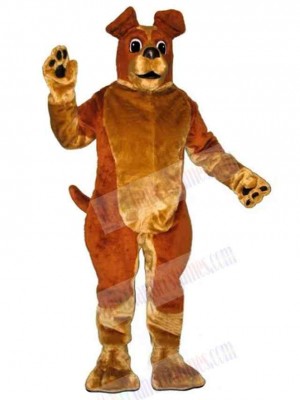 Brown Pound Puppy Dog Mascot Costume Animal
