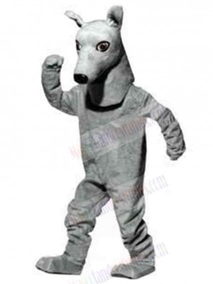 Smart Greyhound Dog Mascot Costume Animal