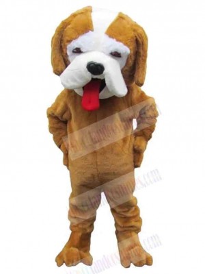 Piquant Brown Hound Dog Mascot Costume Animal