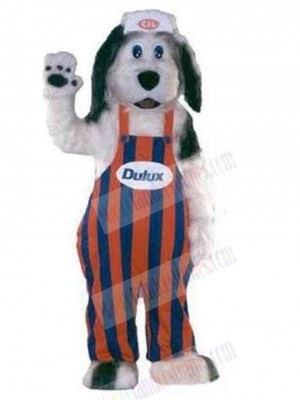 Dulux Waving Dog Mascot Costume Animal