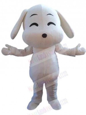 Dulux White Dog Mascot Costume Animal