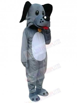 New Gray Dog Mascot Costume Animal Adult