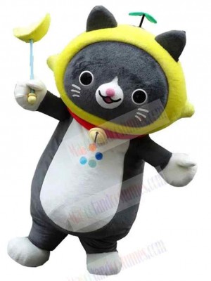 Little Cute Gray Cat Mascot Costume Animal