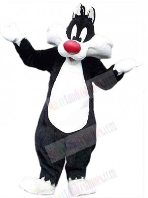 Looney Tunes Deluxe Sylvester The Cat Mascot Costume Animal