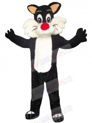 Funny Looney Tunes Sylvester Cat Mascot Costume Animal