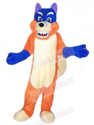 Wolf mascot costume