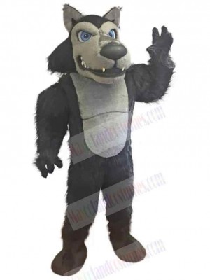 Wolf mascot costume